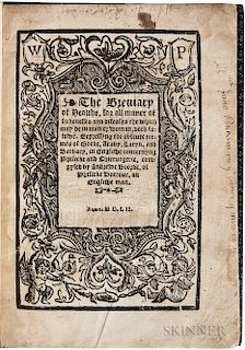 Boorde, Andrew (1490?-1549) The Breviary of Healthe, for All Maner of Sickenesses and Diseases the which may be in man or woman, doth f