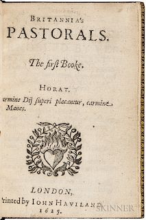 Browne, William (1590-c. 1645) Britannia's Pastorals. First and Second Books.