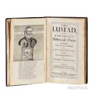 Camões, Luís de (1524-1580) trans. Sir Richard Fanshawe (1608-1666) The Lusiad, or Portugals Historicall Poem.