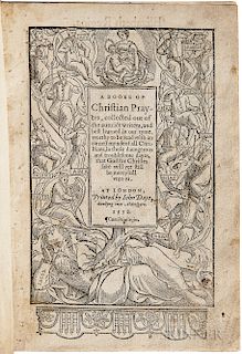 Day, Richard (b. 1552) A Booke of Christian Prayers.