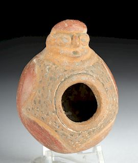Miniature Chorrera Pottery Figural Vessel