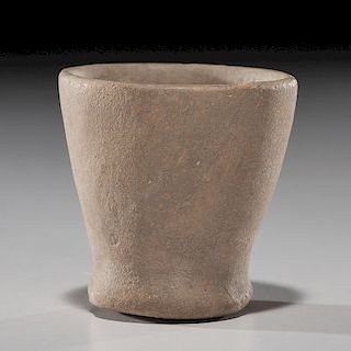 A Rare Stone Cup 