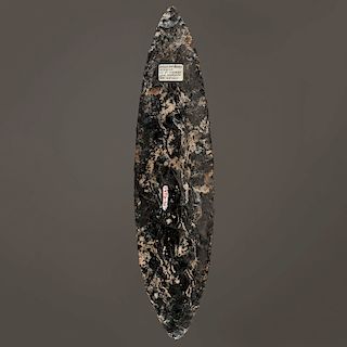 A Large Obsidian Blade from Mexico