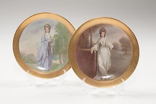 Minton for Tiffany Cabinet Plates 