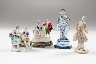 Continental Porcelain Figures, Plus 