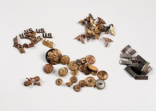 American Military Pins and Buttons