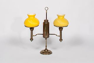 Manhattan Brass Double Student Lamp