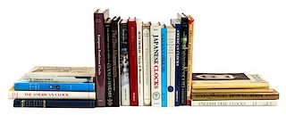 Group of Reference Books Pertaining to Clocks