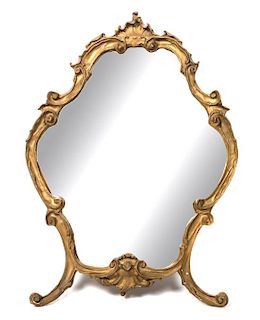 Giltwood Mirror Height 25 x 17 1/4 inches