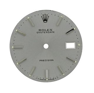 Rolex Oysterdate Precision Date Watch Dial