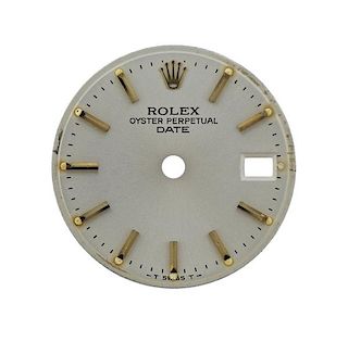 Rolex Oyster Date Watch Dial