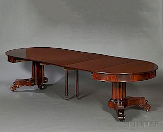 Classical Mahogany Extension Table