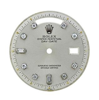 Rolex President Oyster Day Date Watch Diamond Dial 