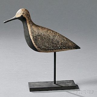 Carved and Painted Black-bellied Plover