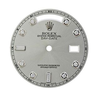 Rolex Oyster Day Date Watch Diamond Dial