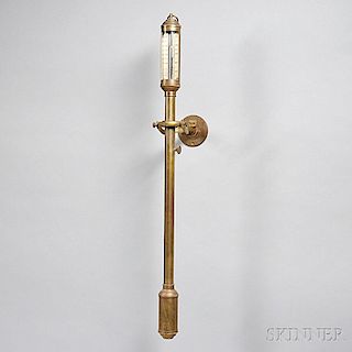 Brass Ship's Barometer