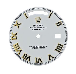 Rolex President Oyster Day Date Watch Dial