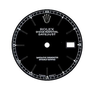 Rolex Datejust Date Watch  Black Dial 