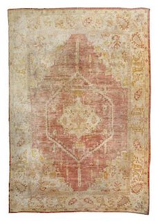 An Angora Oushak Carpet, 12 feet 8 inches x 9 feet 9 inches.