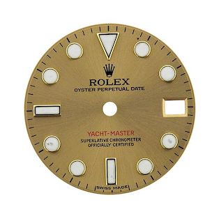 Rolex Oyster Date Yacht Master Watch Dial