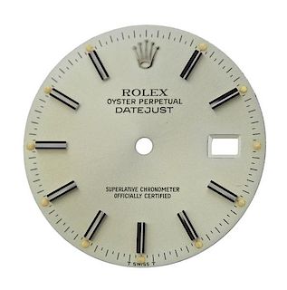 Rolex Oyster Datejust Watch Dial