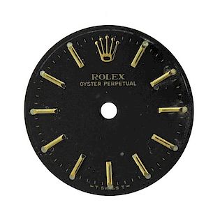 Rolex Oyster Watch Black Dial