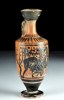 Greek Attic Black-Figure Lekythos - Haimon Group
