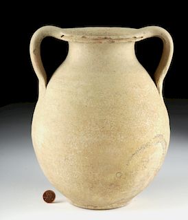 Roman Holy Land Pottery Amphora - Ochre Slipped