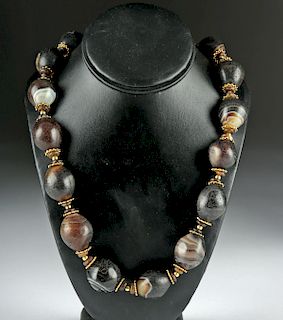 Beautiful Persian Achaemenid Agate Necklace