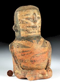 Fine Narino Pottery Anthropomorphic Figural Vessel