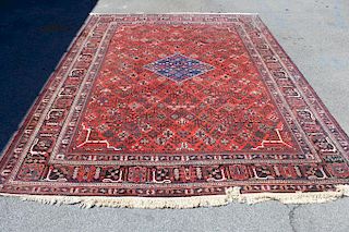 Vintage & Finely Hand Woven Roomsize Carpet .