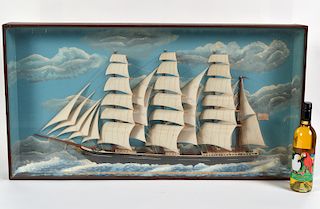 Diorama of the "Great Republic" Clipper Ship