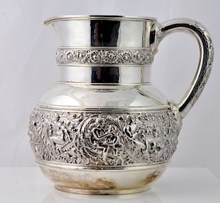 Tiffany & Co. 'Olympian' Sterling Silver Pitcher
