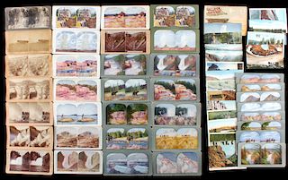 Yellowstone Park Stereoview & Postcard Collection