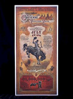 Cheyenne Frontier Days Poster by Bob Coronato