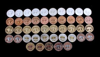 Buffalo Commemorative Dollar Coin Collection