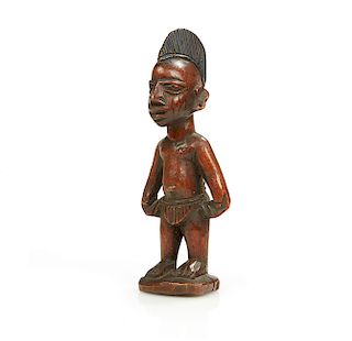 Yoruba, Nigeria Male Ibeji Figure 