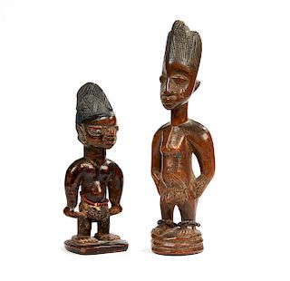 Yoruba Twin Wood Figures