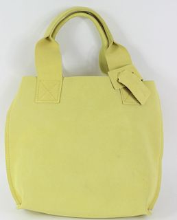 Pedro Garcia Borsa Camoscio Yellow Tote Bag
