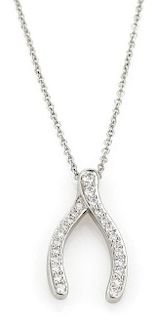Tiffany & Co. Diamond Platinum Chain Necklace