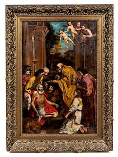 * After Domenichino, (19th Century), Last Communion of St. Jerome