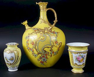 Three Misc Royal Crown Derby Porcelain Items