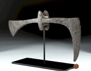 Huge 7th C. Viking / Anglo-Saxon Iron Broad-Axe Head