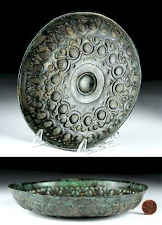Achaemenid Bronze Bowl w/ Omphalos