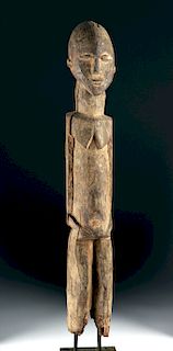 Early 20th C. African Lobi Wood Nude Figure
