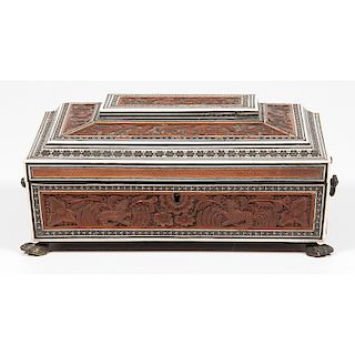 Anglo-Indian Sewing Box