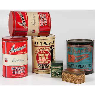 Advertising Tins Including Planters