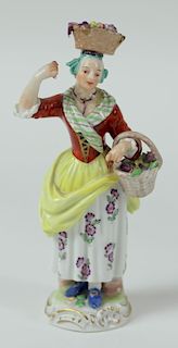 19th/20th C. Meissen German Porcelain Figurine