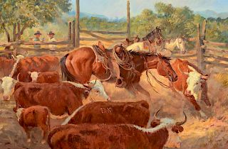 Joe Beeler (1931-2006), Nature of a Cow Horse