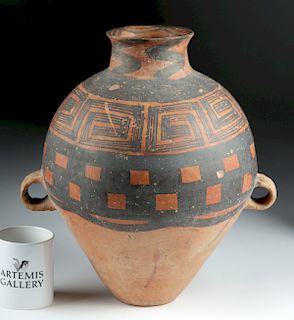 Chinese Neolithic Polychrome Vessel w/ TL